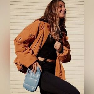 FP Movement by Free People Orange Puffer Jacket